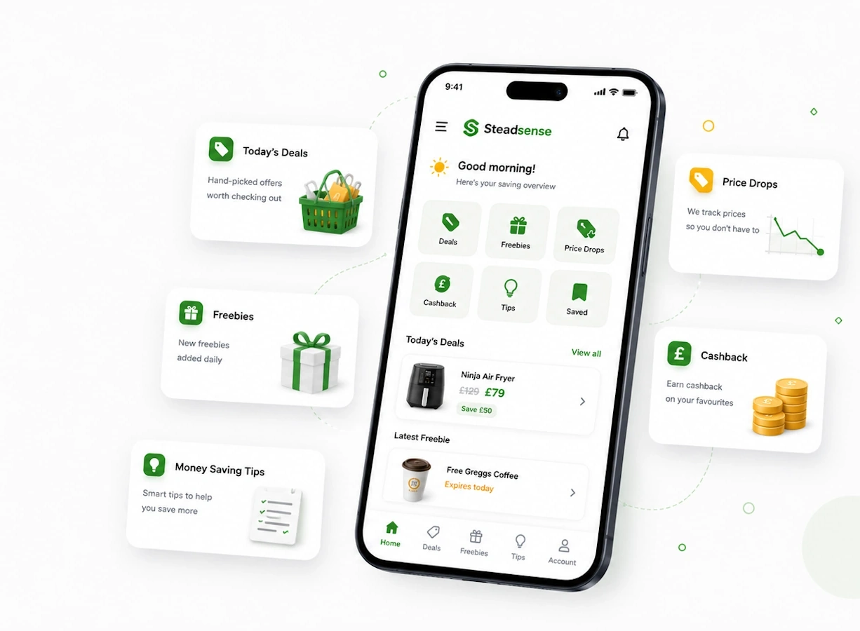 Illustration of the Steadsense savings platform