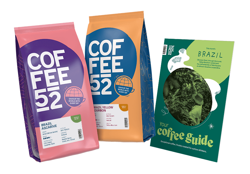 2 free bags of coffee