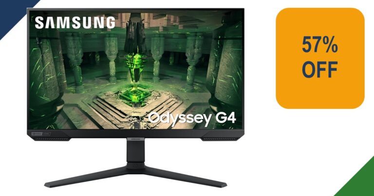 Samsung Odyssey G4 27-inch gaming monitor
